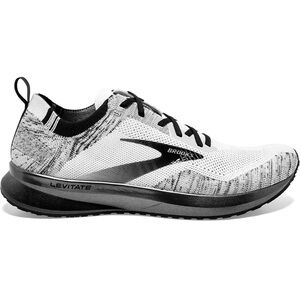 Brooks Levitate 4 Running Shoes in White and Black